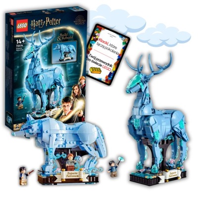 5w1 Lego Harry Potter 76414 Expectoo Patronuum + E-Book