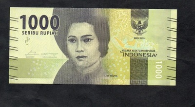 BANKNOT INDONEZJA -- 1000 rupiah -- 2016 rok, UNC