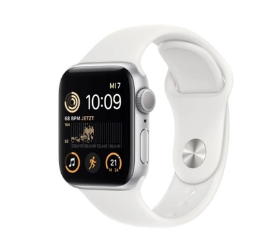 Apple Watch SE GPS 40 mm srebrny smartwatch