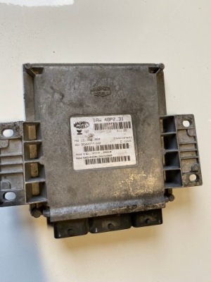 Блок управления двигателя citroen c5 бензин iaw48p231 фото №1