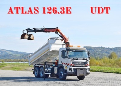 Volvo FMX 410 * ATLAS 126.3E - A2L + PILOT * 6x4