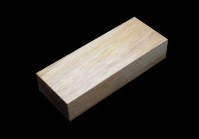 Drewno Meranti bloczek 28x45x140 knifemaking