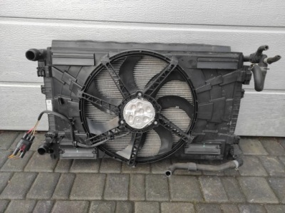 Радиатор воды вентилятор audi volkswagen skoda seat фото №1