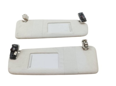 Козирки сонцезахисні лівий правий захист комплект 7p volkswagen touareg ii фото №1