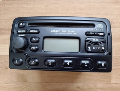 FORD MONDEO FOCUS RADIO MANUFACTURADO 6000 CD RDS YS4F-18C815-AC  