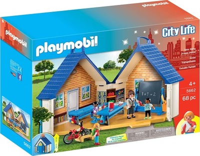 Playmobil City Life PLAYMOBIL 5662 PRZENOŚNA SZKOŁA