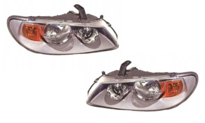 Nissan almera n16 комплект фары лампы перед фото №1