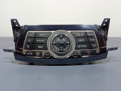 Infiniti fx ii qx70 переключатель панель радио навигации 28395 1dr3d фото №1