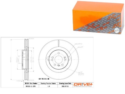 ДИСКИ ТОРМОЗНЫЕ ТОРМОЗНЫЕ 2 ШТУКИ. ПЕРЕД MERCEDES CLASS M 3.0D 05-09 2X32.1X5OTW