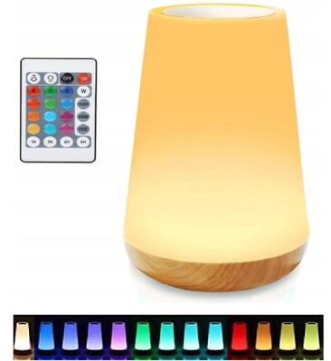 Bezprzewodowa Lampka 13 Dotykowa Rgb Pilot