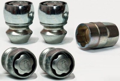 NAKRĘTKI ZABEZPIECZAJĄCE FELG Ford S-Max Galaxy