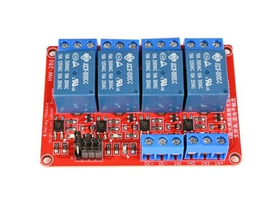 Moduł przekaźnika 5V 10A 4-kanałowy L/H ARK Arduino Raspberry Pi