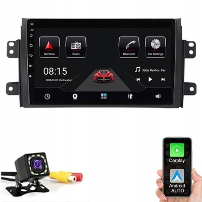 RADIO ANDROID SUZUKI SX4 FIAT SEDICI 4GB 64GB SIM  