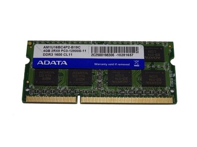 ADATA DDR3 4GB 1600MHz.