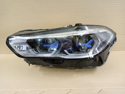 Лампа левая фара левый bmw x5 g05 x6 g06 laser 2018- фото №1