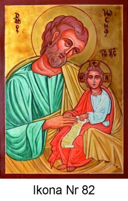Ikona mini 82 - Św. Józef z ikony