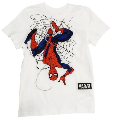 Bluzka SPIDERMAN koszulka 128, T-shirt Spider-man