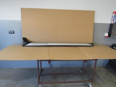 Audi a4 b9 allroad молдинг поріг права фото №1