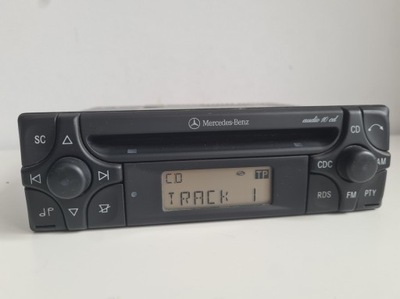 RADIO CD MERCEDES W124 190 W202 W210 CLK SLK W140 W208 R129 R170 + CÓDIGO  