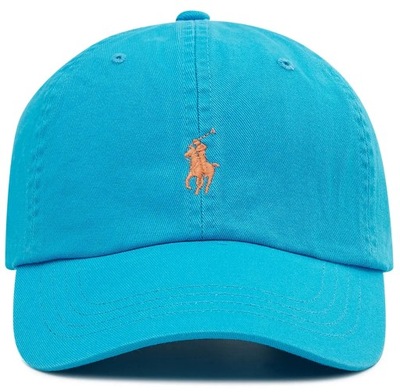 Czapka z daszkiem POLO RALPH LAUREN niebieska z logo