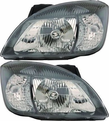 Фары лампы kia rio ii jb 05- kpl l+p фото №1