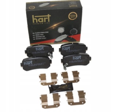 Тормозные колодки тормозные задняя hyundai ix20 ix35 tucson kia ceed sportage ii rio ii фото №1