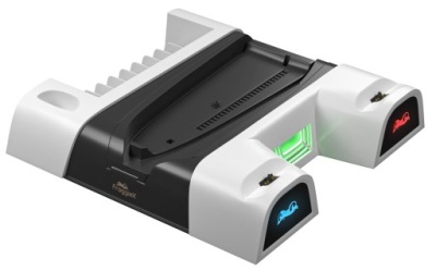 Podstawka chłodząca do PS5 FROGGIEX FX-P5-C4-W