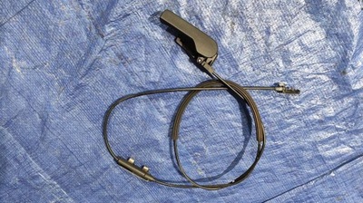 Трос ручка відкривання капот комплект оригінал skoda superb ii 2 фото №1