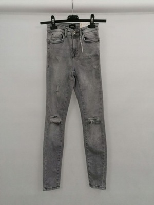 ONLY SPODNIE JEANSOWE RURKI DAMSKIE XS/32 AAC