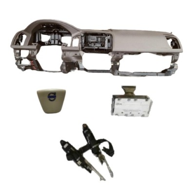 Volvo xc60 приборная панель коричневый подушки безопасности ремни комплект фото №1