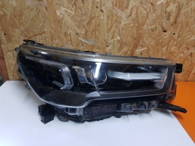 Лампа правая правый r перед передняя toyota hilux fl lift lifting full led фото №1