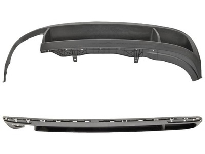 Vw passat cc 2012- спойлер бампера задня 3c8807521d фото №1