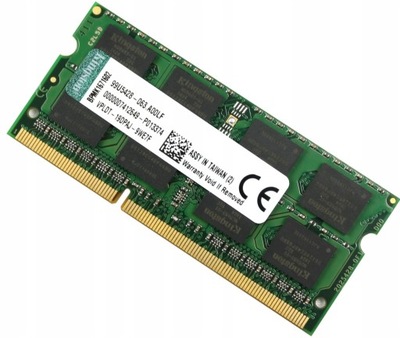 PAMIĘĆ RAM 8GB DDR3 SO-DIMM 12800 1600 KINGSTON