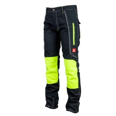 PANTALONES ROBOCZE BHP LARGAS URGENT URG-716 (CZARNE 50)  