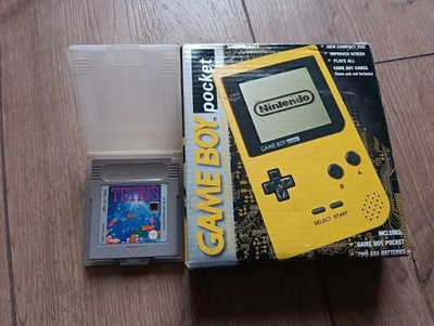 Game Boy Pocket w pudełku z instrukcjami i grą! IDEAŁ Od kolekcjonera!