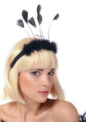 Opaska z piórami DIVA