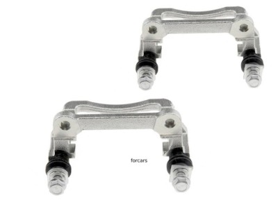 Скоба суппорт тормозной l+p задняя toyota corolla e12 фото №1