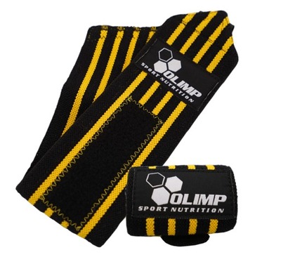 OLIMP PROFI WRIST YELLOW/BLAC USZTYWNIACZ NA NADGARSTKI