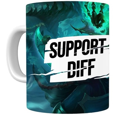 Kubek LEAGUE OF LEGENDS - SUPPORT DIFF - THRESH