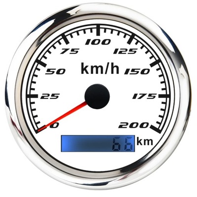 HD 85MM CAR BOAT GPS SPEEDOMETER + GPS ANTENNA ODOMETER 0-60 KM/H 12~79818