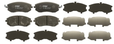 ZAPATAS DE FRENADO SUBARU P. FORESTER- IMPREZA- LEGACY- OUTBACK 98- 10  