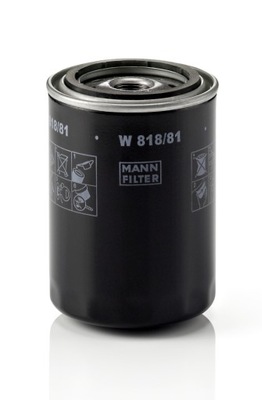 MANN-FILTER W 818/81 ФІЛЬТР МАСЛА РОЗПРОДАЖ LIKWIDACJA FIRMY!