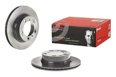 DISCOS DE FRENADO PARTE TRASERA BREMBO 09.D580.11 09D58011  