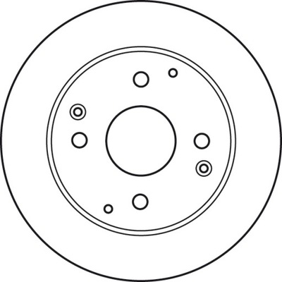 TRW DF7249 DISCO DE FRENADO  