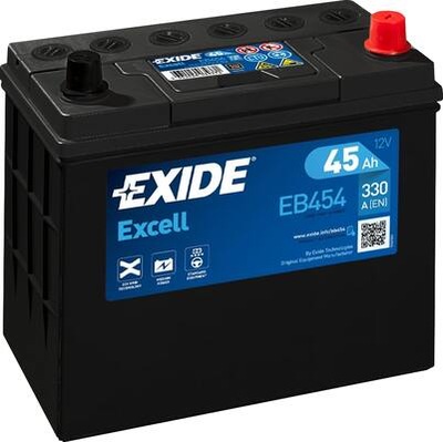 Акумулятор 45ah /+p/ honda /exide-e/ фото №1