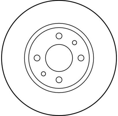 TRW DF2686 ДИСК ГАЛЬМІВНИЙ