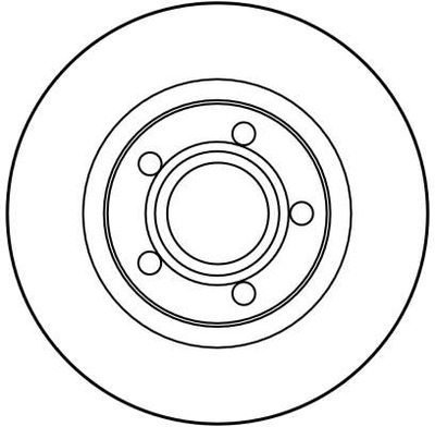 TRW DF2806 ДИСК ГАЛЬМІВНИЙ