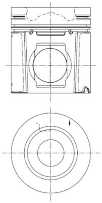 ПОРШЕНЬ (ŚR. 127MM, STD) SCANIA SCANIA 4, P,G,R,T