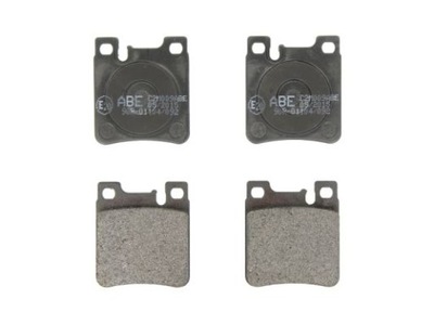 KLOCEK BRAKE KPL. REAR MERCEDES C (CL203), C T-MODEL (S202), C T-MODEL  