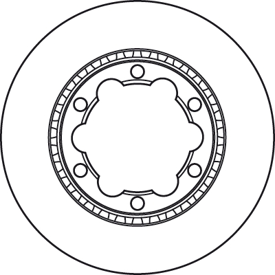 DISC BRAKE VW CRAFTER 06- DF4919S TRW TRW DF4919S DISC BRAKE  